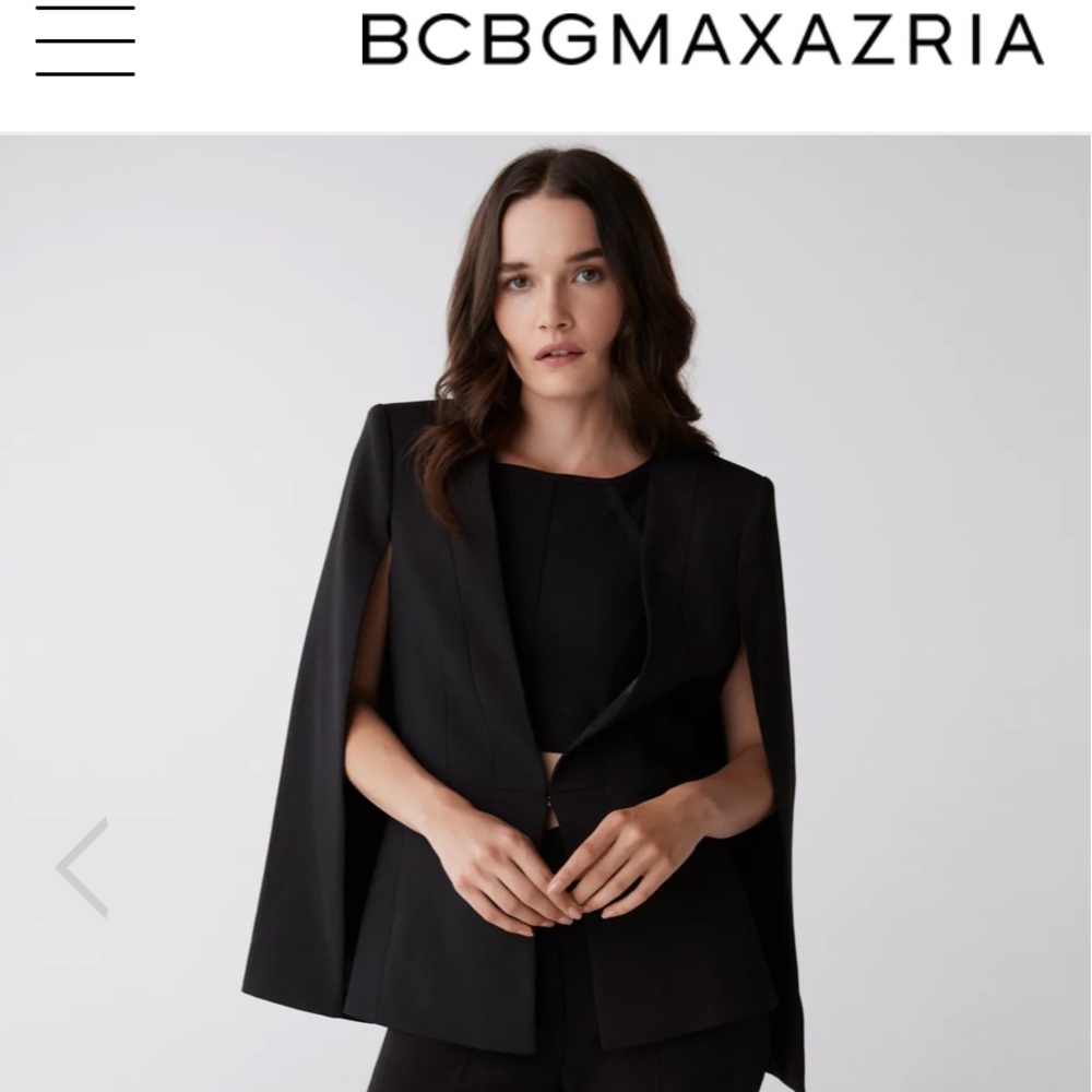 BCBG Upas Cape Blazer XXS